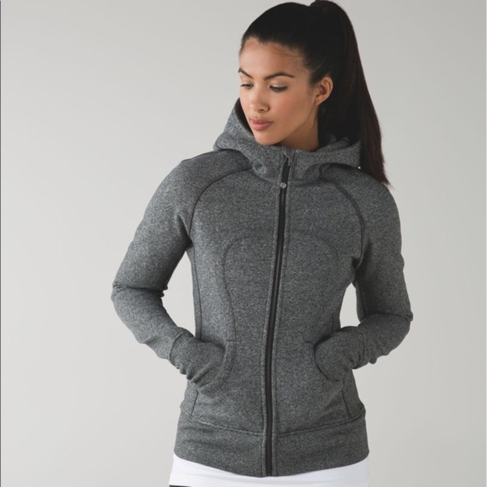COPY - Lululemon Scuba II Heathered Grey (Size 4)
